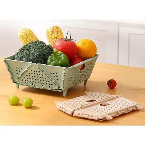 Image of Xmart India Foldable Multi-Functional Fruit Basket