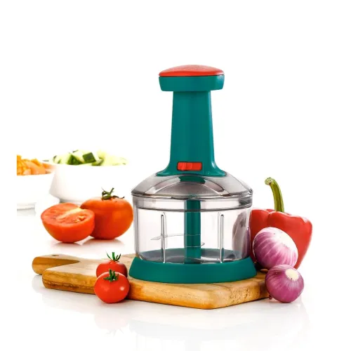 Image of Xmart India Manual Push Chopper for Vegetables & Fruits, 650ML