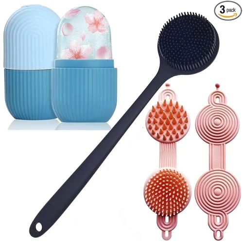 Image of XML Ice Face Roller Silicone Facial Cube 