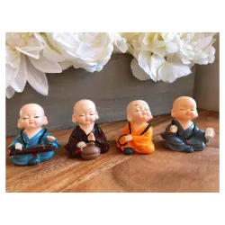 Xtore Little Cute Maditating Baby Monk 