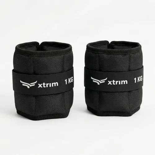 Image of Xtrim Canvas Ankle Weights, 1kg * set of 2