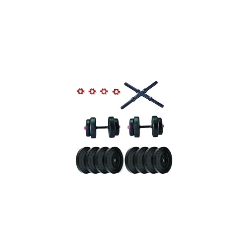 Image of Xylofit 4KG Dumbbells Set and Fitness Kit for Whole Body Workout, Adjustable Dumbble Exercise Set (1kg x 4=4KG)