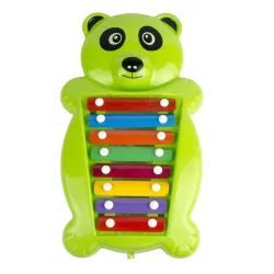 Xylophone Pull Along Frog Shape 2 in 1 Musical Toy for Kids and Toddlers (Colour May Vary)