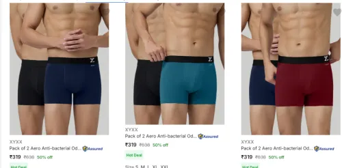 Image of XYXX Men Trunk Minimum 50% Discount