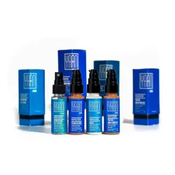 Yaan Man Navigator Range | Make Up For Men | Contains: Base, Foundation, Set Spray, Tinted Moisturizer| Light Weight, Invisble On Skin | For All Skin Types (Medium), 4 count