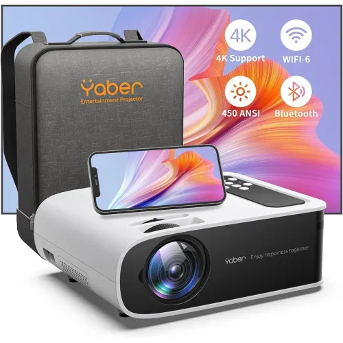Image of Yaber Pro V8 1080P WiFi Bluetooth Projector