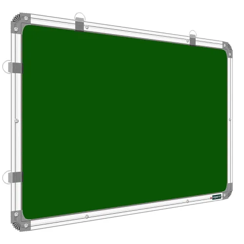 Image of YAJNAS 3x2 Feet Ceramic Steel (Magnetic) Chalk Board