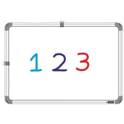YAJNAS 41×30 cm Non-Magnetic Dry-Erase Whiteboard