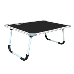 YAJNAS Foldable Portable Laptop & Study Bed Table (Black, 15 x 26)