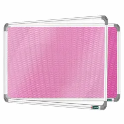 YAJNAS Notice Board 1.5x2 Feet with Acrylic Door/Cover, Bulletin Board