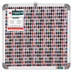 YAJNAS Premium Material Notice Pin-up Board /Pin-up Board /Soft Board /Bulletin Board /Pin-up Display Board for Office, 