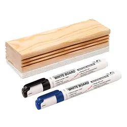 YAJNAS Premium Wooden Whiteboard Duster Eraser