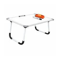YAJNAS Writable Whiteboard & Laptop Table 