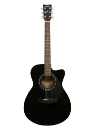 YAMAHA FSX80CBL//IN Semi-acoustic Guitar Spruce, Rosewood Rosewood Right Hand Orientation (Black)