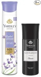 Yardley Gentleman & Lavender Deo Set – 2 Pack, 150ml