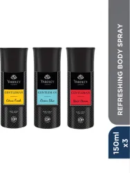 Yardley London Body Spray Tripack Body Spray - For Men (450 ml, Pack of 3)