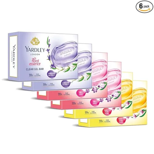 Image of Yardley London Clear Gel Bar - Assorted Pack Of 6-