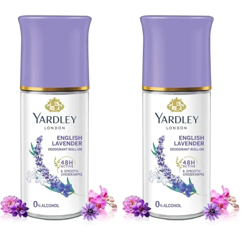 Image of Yardley London Deodorant Roll On For Women 50ml (Pack of 2)