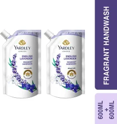 Yardley London English Lavender Hand Wash Refill Pouch (2 x 650 ml)