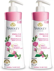 Yardley London English Rose Moisturizing Hand & Body Lotion With Rose & Geranium Oil (800 ml)