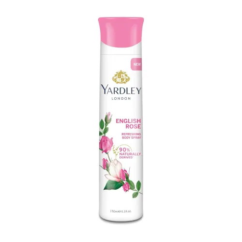 Image of Yardley London English Rose Deodorant Spray (150ml)