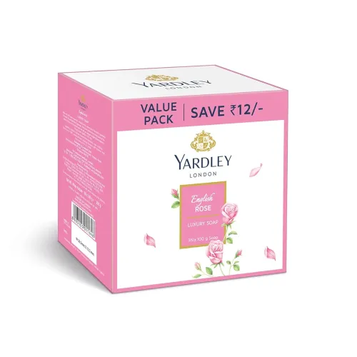 Image of Yardley London English Rose Luxury Soap 100g (PO3)