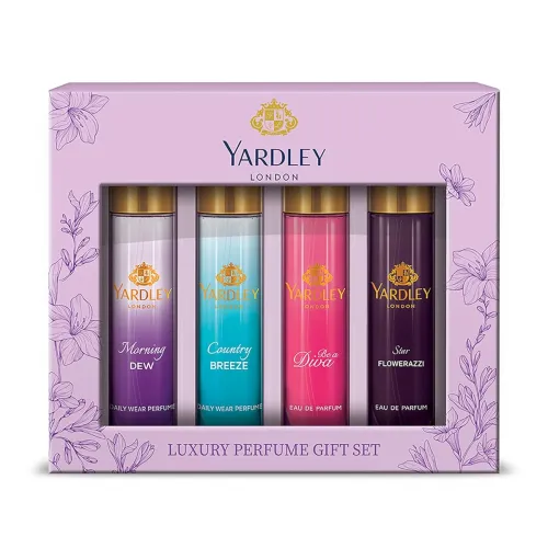 Image of Yardley London Women Luxury Floral Liquid Perfume Gift Set, 15 ML