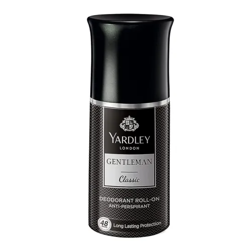 Image of Yardley London Gentleman Classic Deodorant Roll-On| 48-Hours Long Lasting Scent| Men’s Body Deodorant| Roll-On for For M