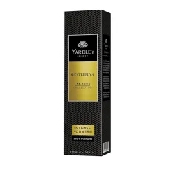 Yardley London Gentleman Intense Fougere Body Perfume Spray| The Elite Collection| No Gas Deodorant For Men| Mens Body 