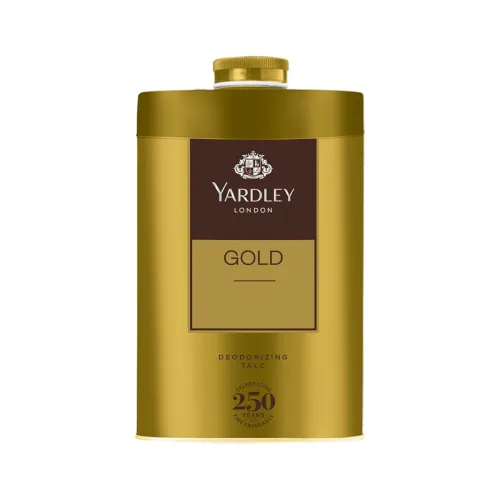 Image of Yardley London Gold Deodorizing Talc Fresh Woody Scent for Men 250g