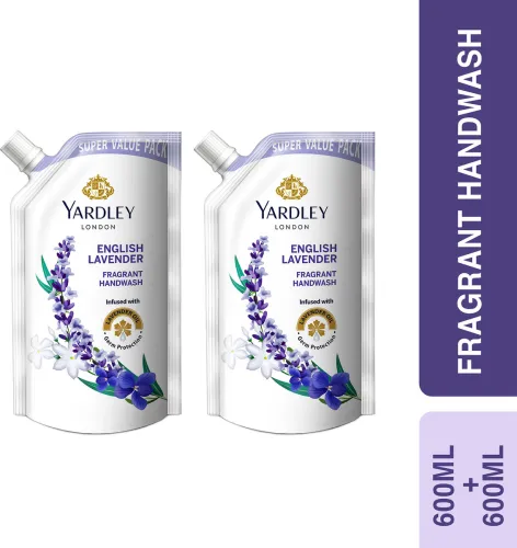 Image of Yardley London Lavender Hand Wash (2 x 650 ml)