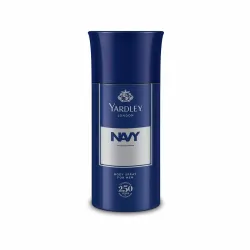 Yardley London Navy- Body Spray for Men- 150ml
