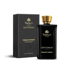 Yardley London Tobacco Wood Eau De Parfum Long Lasting International Perfume for Man Smoke Spices Woods Fragrance | Upto 15% dosage | 100ml EDP| Ideal Gift for Man