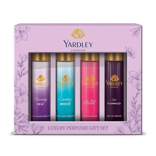 Image of Yardley London Women Luxury Floral Liquid Perfume Gift Set, 15 ml