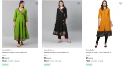 Yash Gallery Womens Kurtas upto 74% Discount
