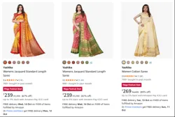 Yashika Loot Deals at minimum 77% Discount