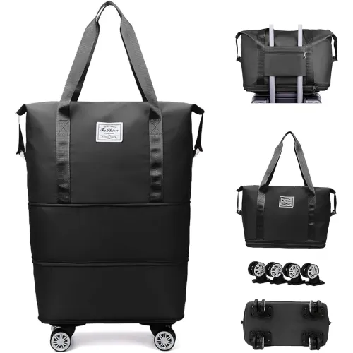 Image of Yatee Foldable Rolling Duffel Bag