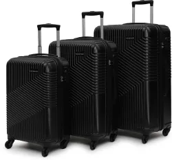 YAYAVAR Hard Body Set of 3 Luggage 4 Wheels 