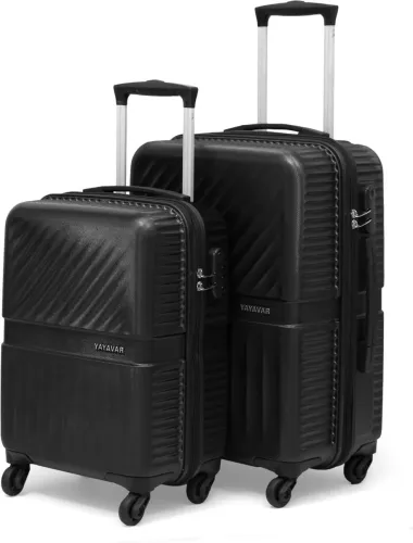 Image of YAYAVAR Hard Body Set of 2 Luggage 4 Wheels 