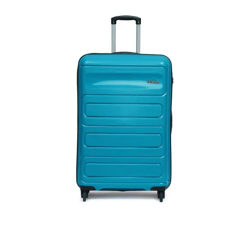 Image of Yayavar Tokyo Textured ABS Hard-Sided Suitcase Bag | Dual Color Trolley with 4 Spinner Wheels, Number Lock, Water Resist