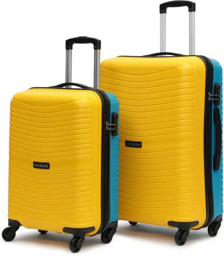 Image of YAYAVAR Tokyo Plus Dual Colour 2-Piece Luggage Set