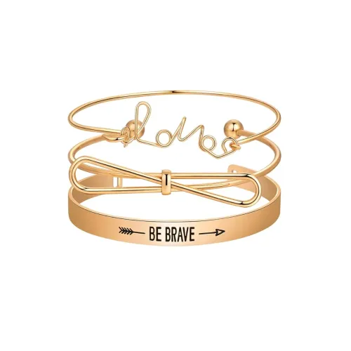 Image of Yellow Chimes Gold Bracelet for WomensSet3 