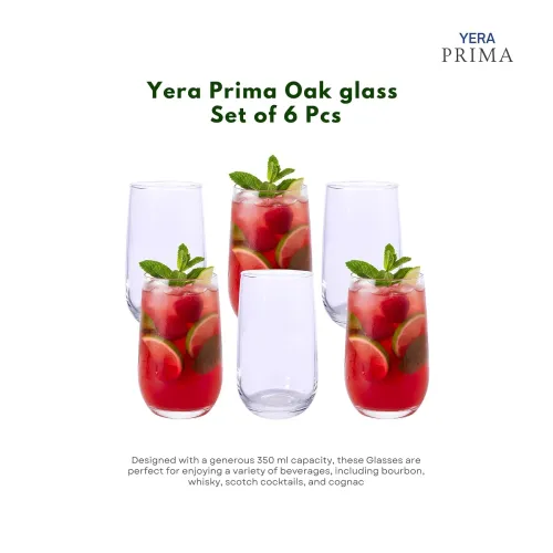 Image of Yera Prima Aqua Water & Juice Glass 335ml (Set of 6)
