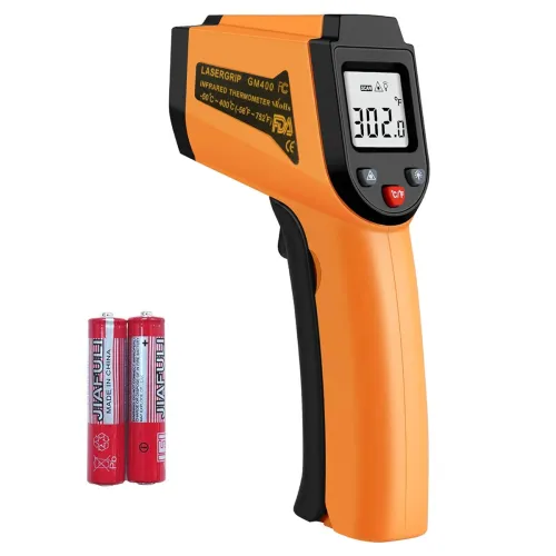Image of YIHANGQICHE Digital Infrared Laser Thermometer Gun