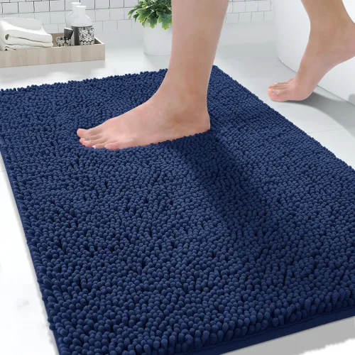 Image of Yimobra Chenille Bathroom Rug, Extra Soft Shaggy Bath Rugs