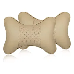 Yobbo Universal Car Neck Rest Pillow Cushion Set Pain Relief