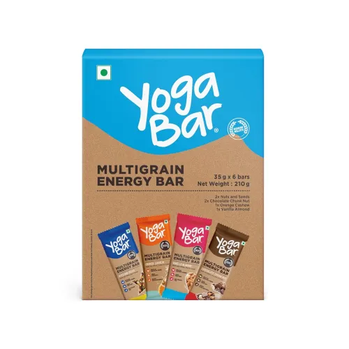 Image of Yoga Bar Multigrain Energy Bars Pack 6 35g