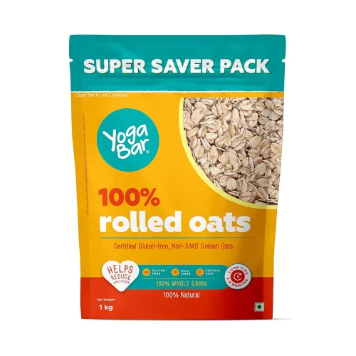 Image of Yogabar 100% Rolled Oats 1 kg Pouch
