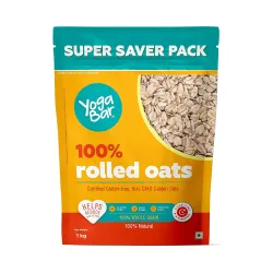 Yogabar 100% Rolled Oats 1 kg Pouch