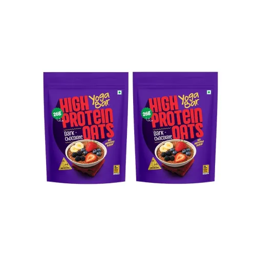 Image of Yogabar 26g High Protein Oats 1kg (Pack of 2)